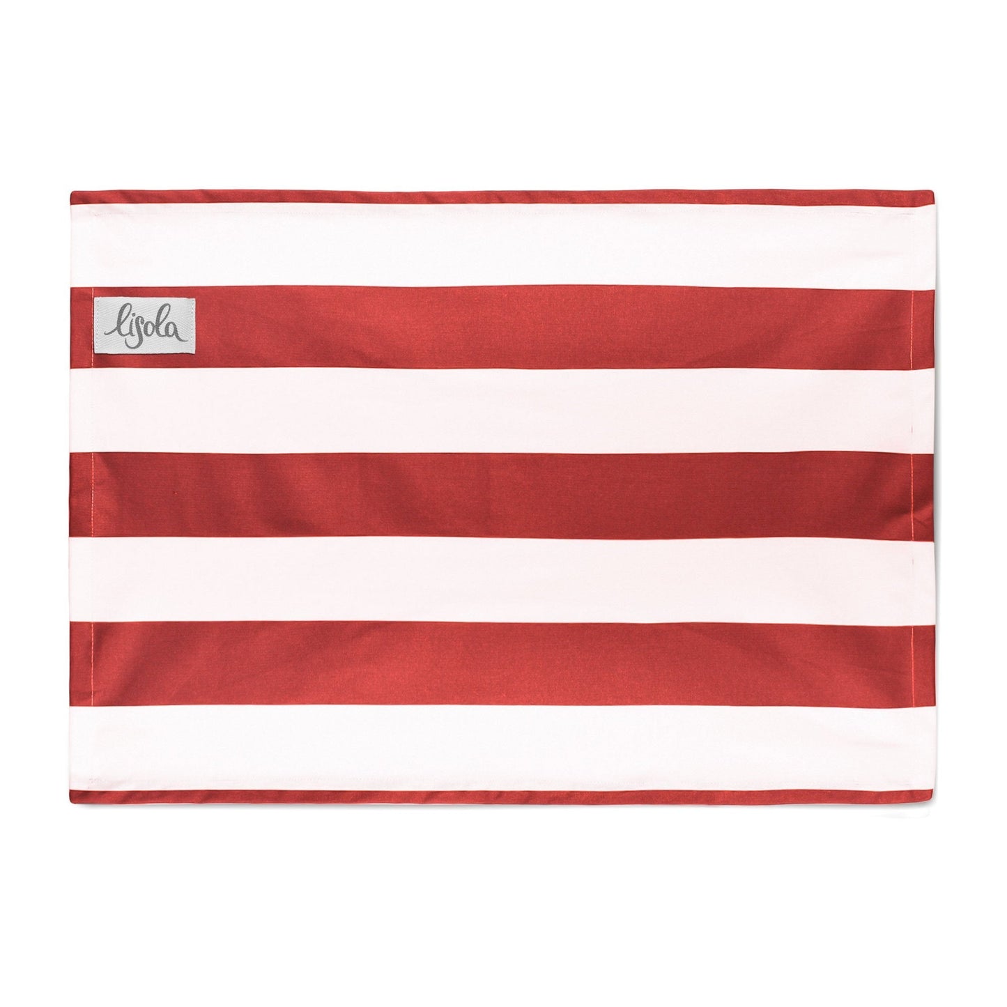 Americano in Puro Cotone StoneWashed a Righe - Eos Americano Lisola Rosso