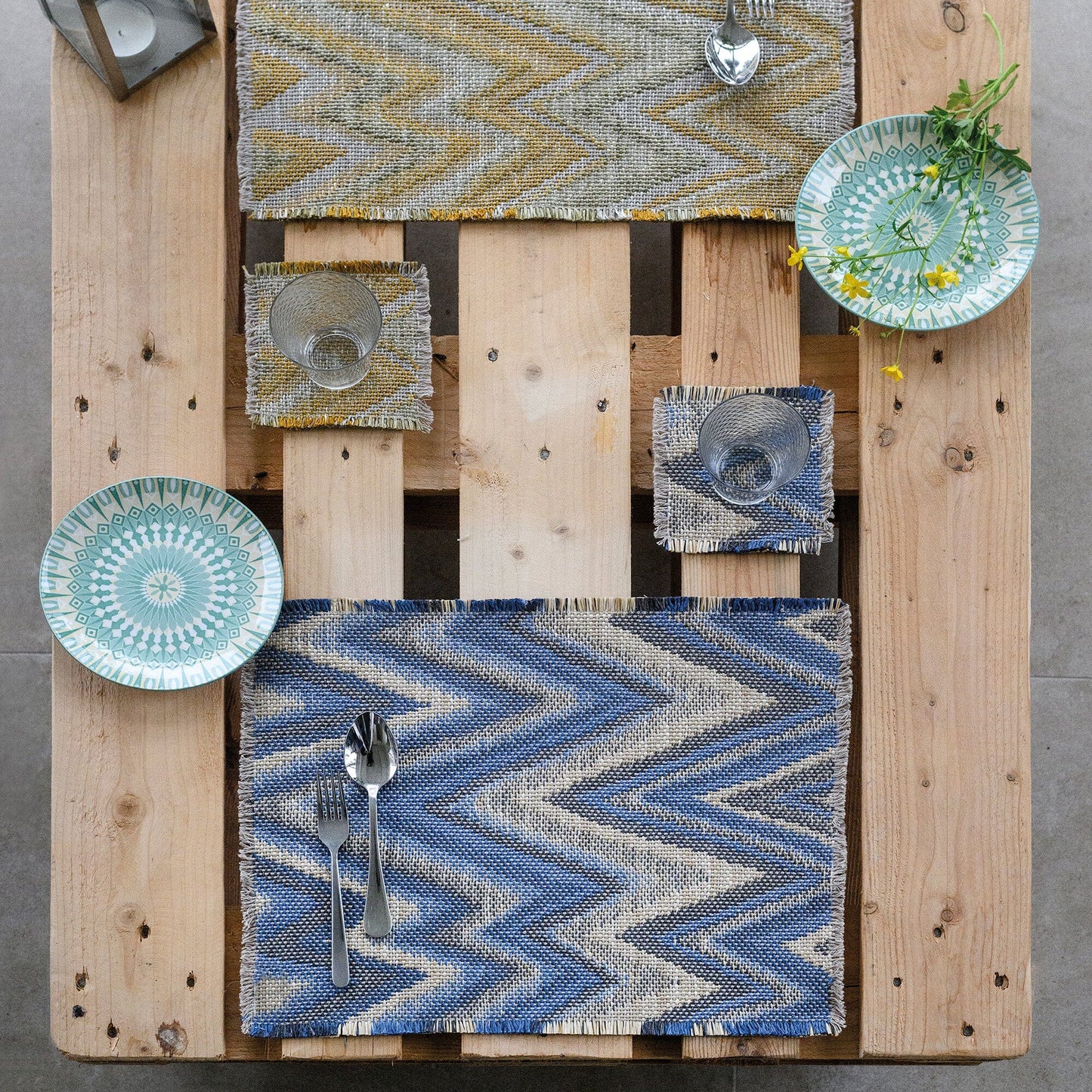 Americano Misto Cotone Fantasia Chevron - Jacques Americano Lisola
