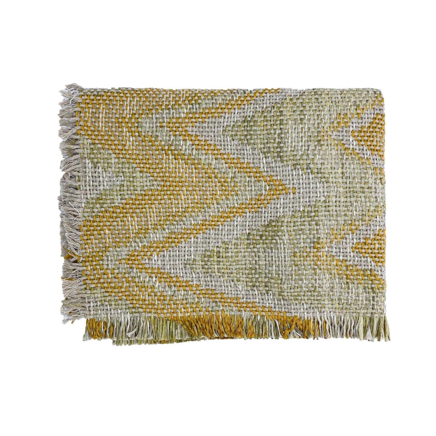 Americano Misto Cotone Fantasia Chevron - Jacques Americano Lisola Senape