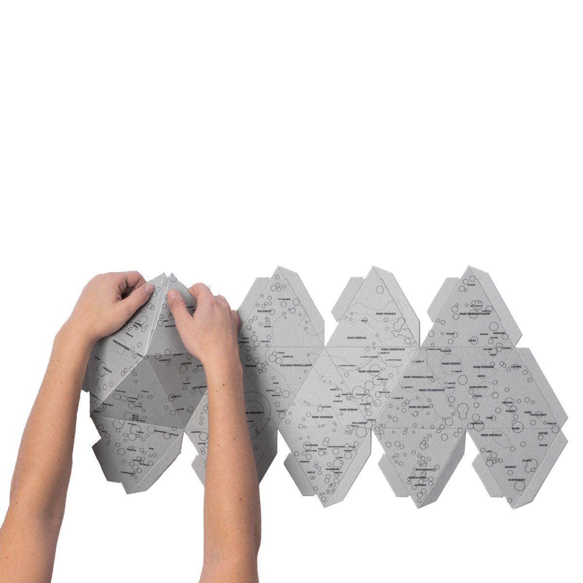 Mappamondo tridimensionale della luna - There Globo Palomar