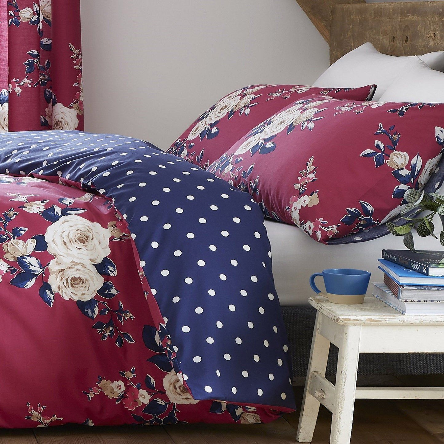 Parure Copripiumino Cotone Fantasia Double Face - Canterbury Copripiumino Catherine Lansfield