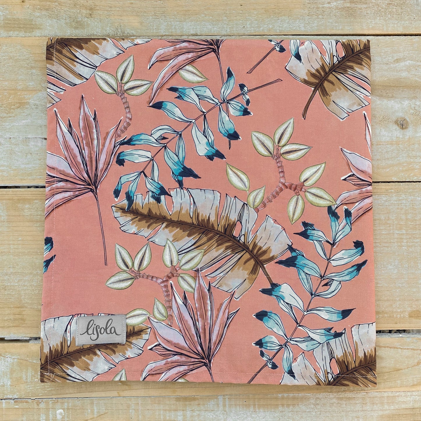 Tovaglia in Puro Cotone Fantasia Floreale - Gilda Tovaglia Lisola 140x180 Rosa