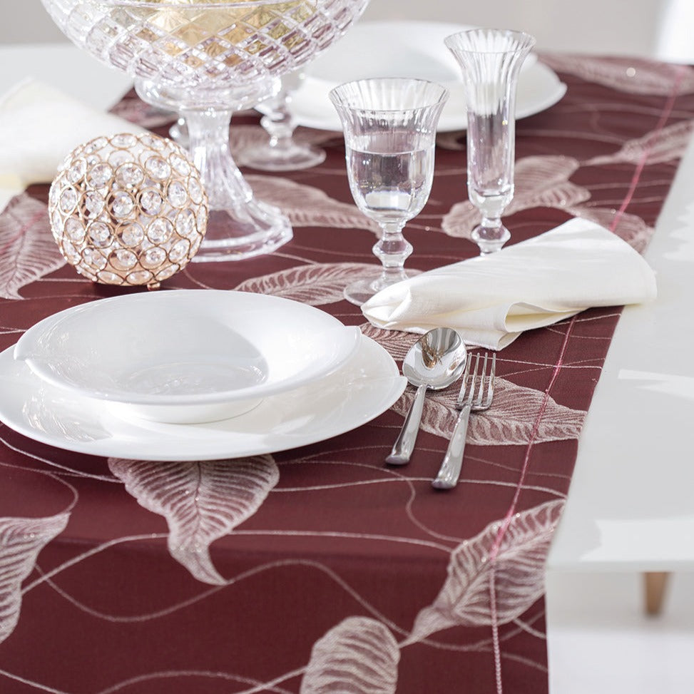 Runner Jacquard Tinto in Filo - Luce Blumarine