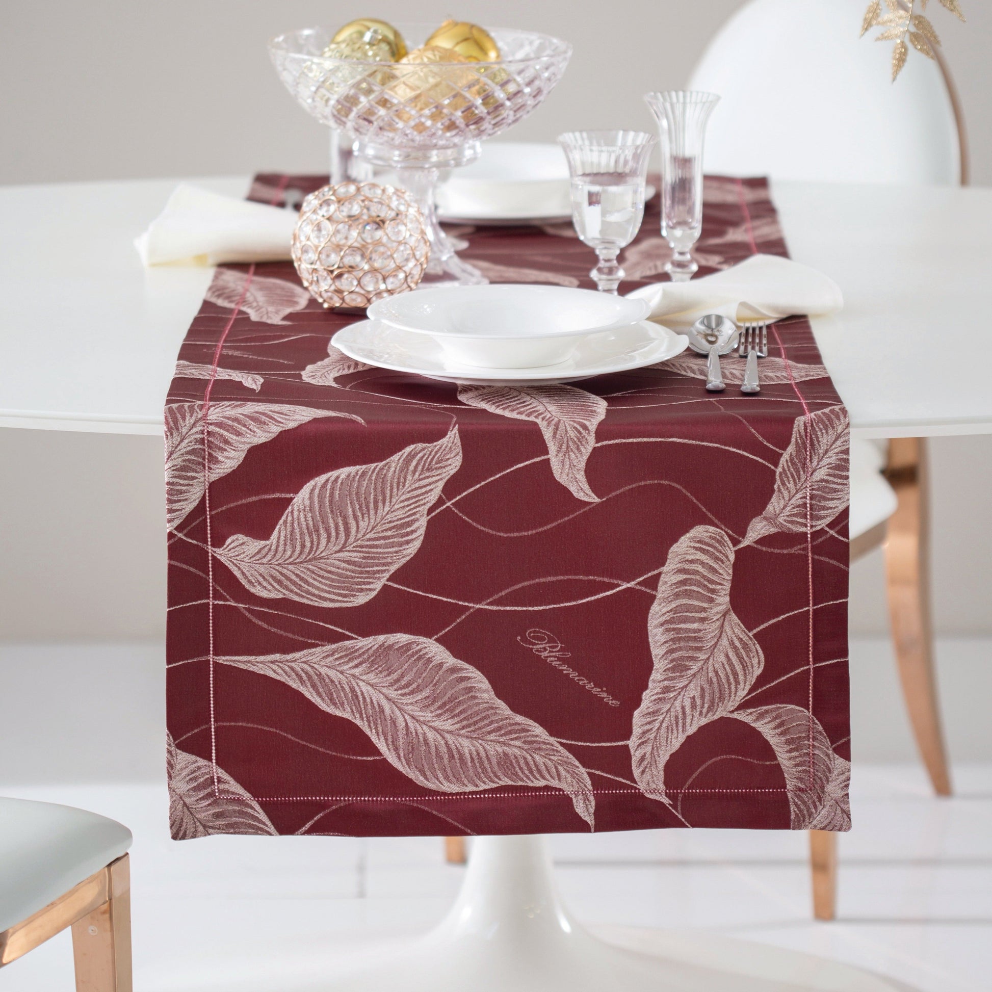 Runner Jacquard Tinto in Filo - Luce Blumarine